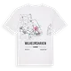 Wilhelmshaven karta t-shirt