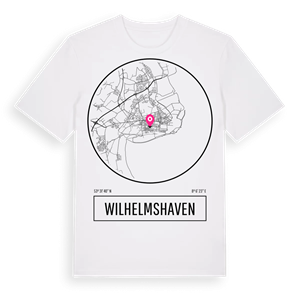 Wilhelmshaven t-shirt – ekologisk bomull t-shirt från Pinshirt
