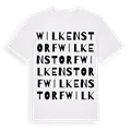 Wilkenstorf ordlek t-shirt