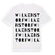 Wilkenstorf ordlek t-shirt