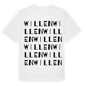 Willen ordlek t-shirt – ekologisk bomull t-shirt från Pinshirt