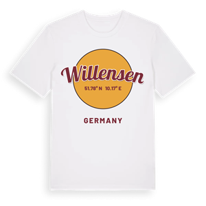 Willensen cirkel t-shirt – ekologisk bomull t-shirt från Pinshirt
