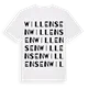 Willensen ordlek t-shirt