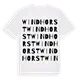 Windhorst ordlek t-shirt