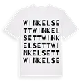 Winkelsett ordlek t-shirt