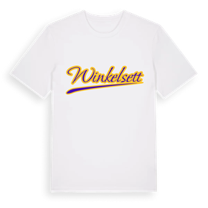 Winkelsett baseball t-shirt – ekologisk bomull t-shirt från Pinshirt