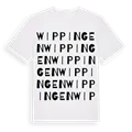Wippingen ordlek t-shirt