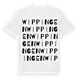 Wippingen ordlek t-shirt