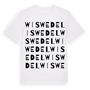 Wiswedel ordlek t-shirt – ekologisk bomull t-shirt från Pinshirt