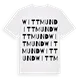 Wittmund ordlek t-shirt