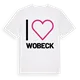 Jag älskar Wobeck t-shirt stort tryck