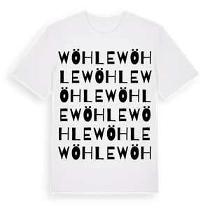 Wöhle ordlek t-shirt – ekologisk bomull t-shirt från Pinshirt