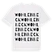 Wohlenbeck ordlek t-shirt