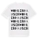Wohlenhausen ordlek t-shirt