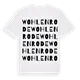 Wohlenrode ordlek t-shirt