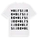 Wolfsburg ordlek t-shirt