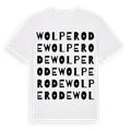 Wolperode ordlek t-shirt