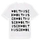 Wolthusen ordlek t-shirt