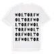 Woltorf ordlek t-shirt