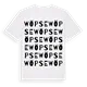 Wöpse ordlek t-shirt