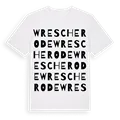 Wrescherode ordlek t-shirt