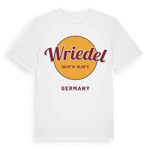 Wriedel cirkel t-shirt – ekologisk bomull t-shirt från Pinshirt