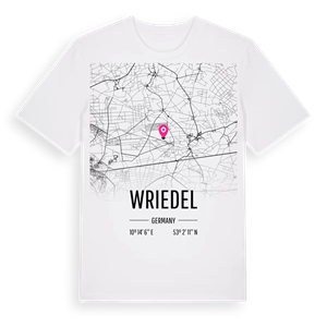 Wriedel karta t-shirt – ekologisk bomull t-shirt från Pinshirt
