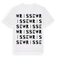 Wrisse ordlek t-shirt