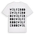 Wülferode ordlek t-shirt