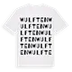 Wulften ordlek t-shirt