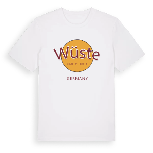 Wüste cirkel t-shirt – ekologisk bomull t-shirt från Pinshirt