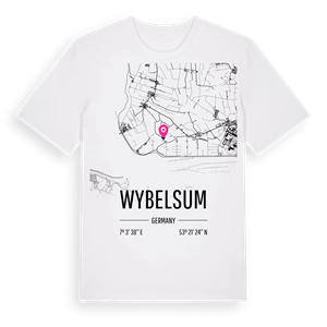 Wybelsum karta t-shirt – ekologisk bomull t-shirt från Pinshirt