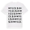 Wybelsum ordlek t-shirt