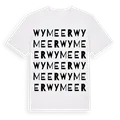 Wymeer ordlek t-shirt