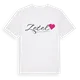 Zetel hjärta t-shirt
