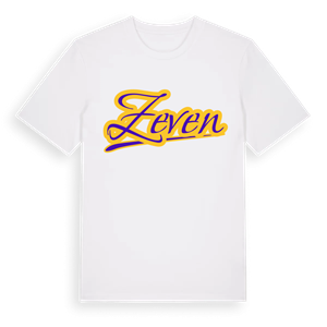 Zeven baseball t-shirt – ekologisk bomull t-shirt från Pinshirt