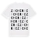 Zicherie ordlek t-shirt