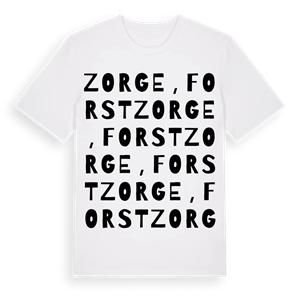 Zorge, Forst ordlek t-shirt – ekologisk bomull t-shirt från Pinshirt
