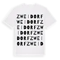 Zweidorf ordlek t-shirt
