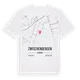 Zwischenbergen karta t-shirt