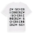 Zwischenbergen ordlek t-shirt