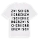 Zwischenbergen ordlek t-shirt