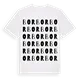 Bor ordlek t-shirt