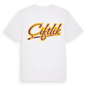 Çiftlik baseball t-shirt – ekologisk bomull t-shirt från Pinshirt