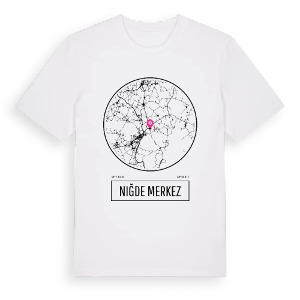 Niğde Merkez t-shirt – ekologisk bomull t-shirt från Pinshirt