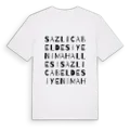Sazlıca Beldesi Yeni Mahallesi ordlek t-shirt