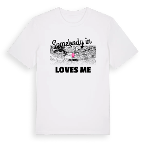 Någon i Altena älskar mig t-shirt – ekologisk bomull t-shirt från Pinshirt