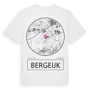 Bergeijk t-shirt – ekologisk bomull t-shirt från Pinshirt