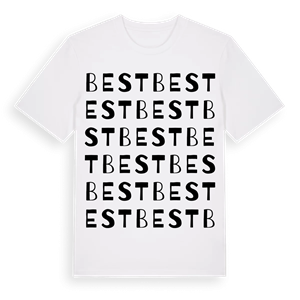 Best ordlek t-shirt – ekologisk bomull t-shirt från Pinshirt