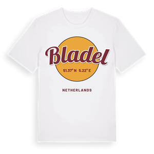 Bladel cirkel t-shirt – ekologisk bomull t-shirt från Pinshirt